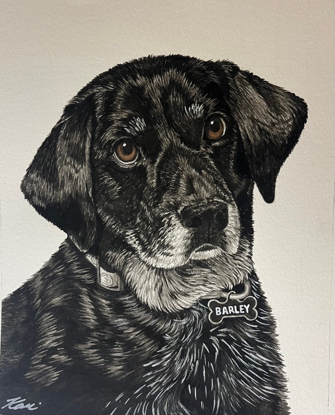 Animal portrait by Kari Koleva