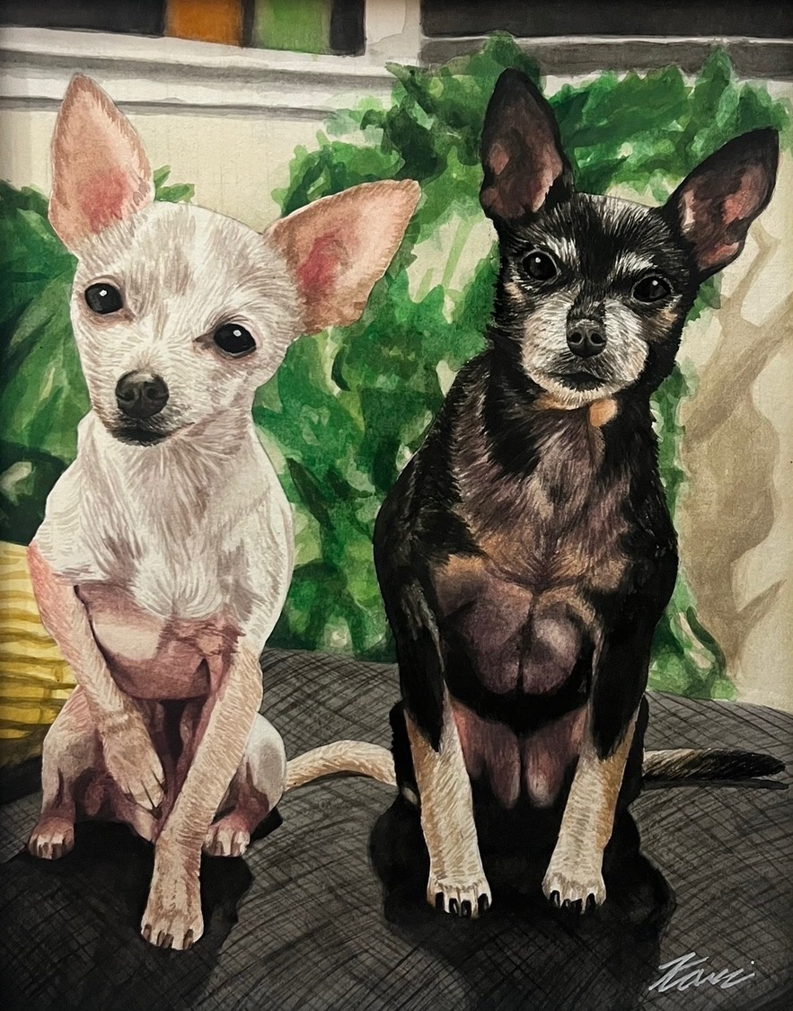 Animal portrait by Kari Koleva