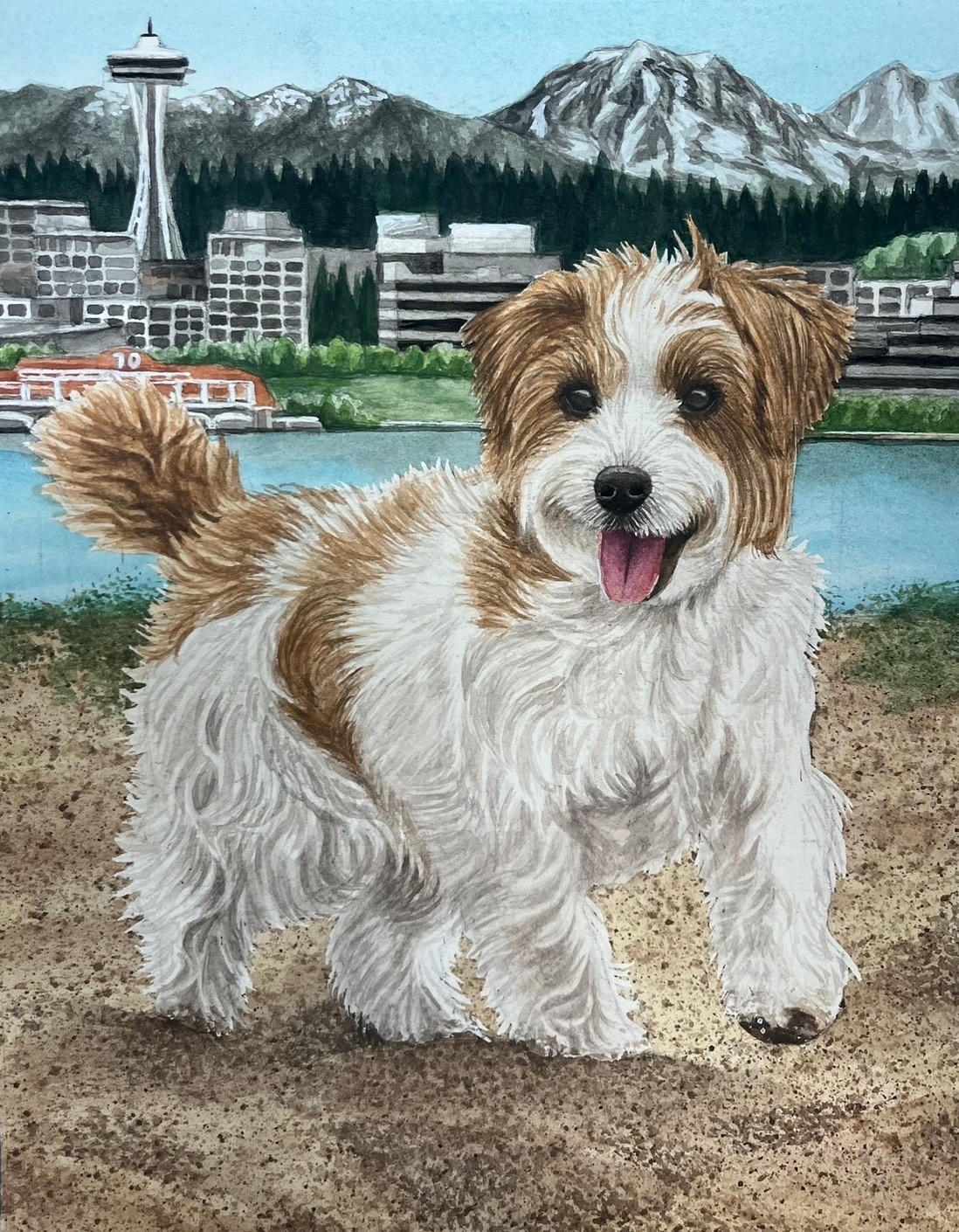 Animal portrait by Kari Koleva